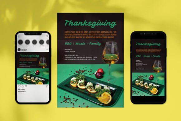 Download Thanksgiving Poster + Social Media - Poster Collection
