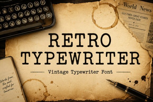 Download Retro Typewriter - Write Collection