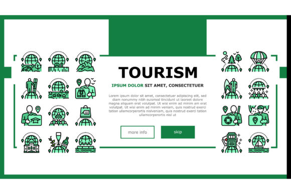 Download Tourism Travel Types Landing Header - Header Collection
