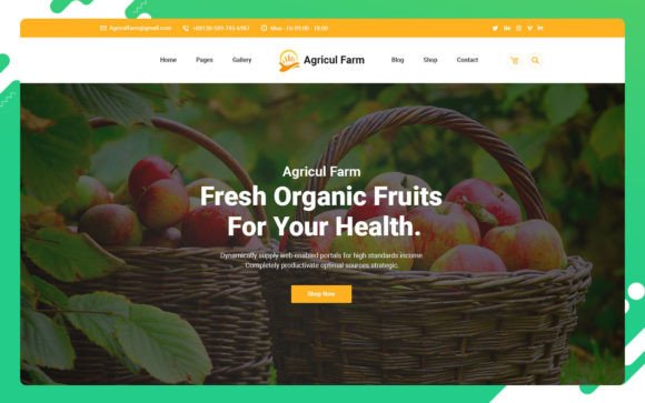 Download Agriculture Hero Header - Header Collection